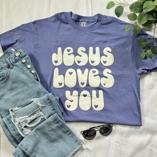 Jesus loves you T-shirt